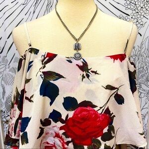 🌈 Beautiful romantic roses top